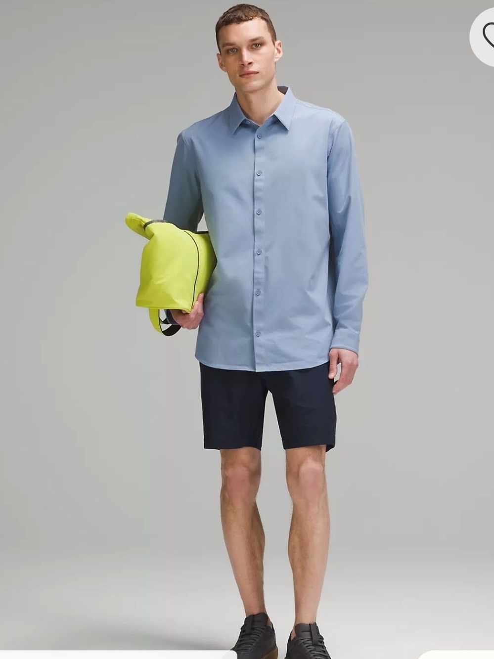 Lululemon Men's Commission Classic-Fit 7" Shorts - Black Size 32